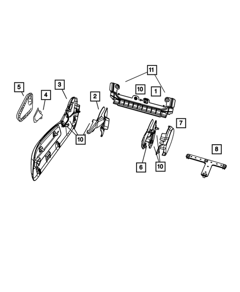 Adjusters, Covers, Shields, and Risers for 2007 Dodge Nitro #6