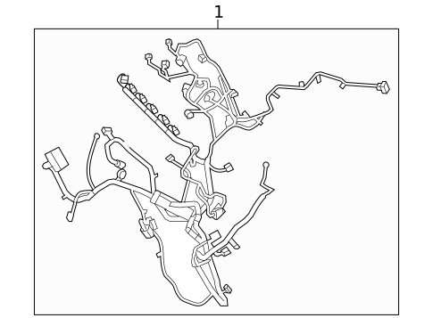 Wiring Harness for 2010 Volvo S80 #0