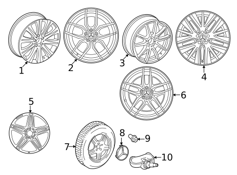 Wheels for 2021 Mercedes-Benz E63 AMG S #0