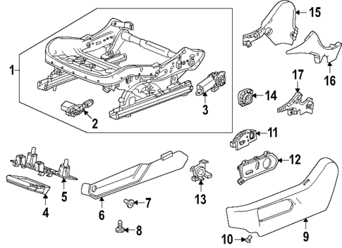 Tracks & Components for 2025 GMC Hummer EV SUV #1