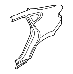 41007955009 - Body: Quarter Panel for BMW: X6 Image