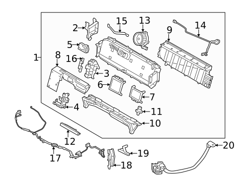 Hybrid Components for 2012 Lincoln MKZ #0