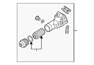 263103LTA0 - : Oil Filter Housing for Kia: K900, Stinger Image