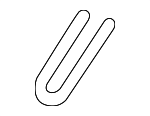 5716365D00 - Body: Tow Hook for Suzuki Image