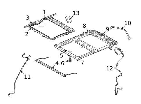 Sunroof for 2009 Dodge Dakota #0