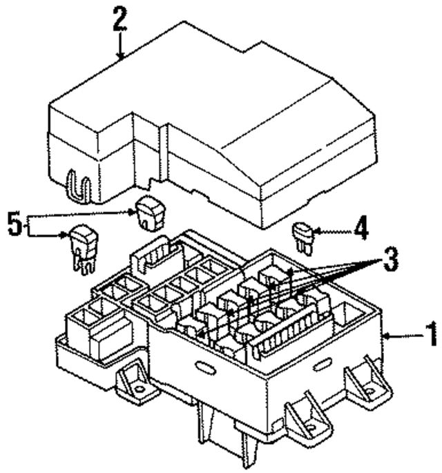 MB920216 - Electrical: Relay Box for Mopar Image