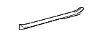 6791312340C0 - Body: Scuff Plate for Toyota Image