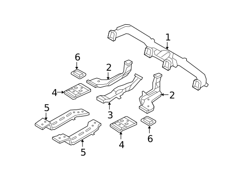 Ducts for 2009 Kia Rondo #0