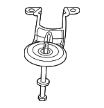 7B0499307B - : Suspension Cross-Member Mount Bracket for Volkswagen: Routan Image
