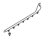 51477949382 - Body: Sill Cover for BMW: 840i, 840i xDrive, M8, M850i xDrive Image