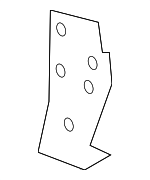 G91844CLMH - Body: Side Retainer for Nissan Image