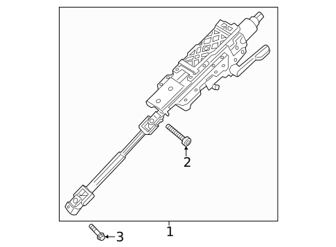 Steering Column Assembly for 2014 Mini Cooper Countryman #0