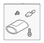 261502Y925 - Electrical: Fog Lamp Assembly for Nissan: Frontier, Maxima, Xterra Image