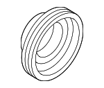 252213C100 - Cooling System: Pulley for Hyundai Image
