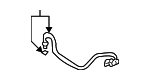 4455A033 - Steering: Oil Tube for Mitsubishi Image