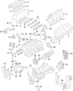 BA5Z6009E - Engine: Short Block for Ford: Police Interceptor Sedan, Police Interceptor Utility | Lincoln: Continental, MKT, MKX Image