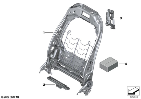 Front Seat for 2019 BMW M850iX #7
