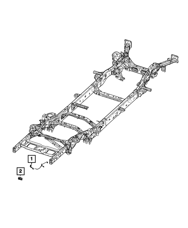 68607798AA - Electrical: Trailer Tow Wiring for Mopar Image