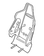 T4A18322LKP - Body: Seat Back Panel for Jaguar: I-Pace Image