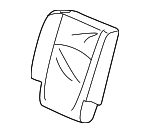 82121THRL81ZC - : Cover R Rear Seat-Back Trim *NH836L* (Leather) (Wisteria Light Gray) for Honda: Odyssey Image