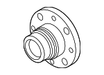 31508856549 - Suspension: Drive Shaft Flange Yoke for BMW Image