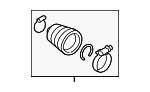 31608680223 - Suspension: Cv Joint Boot for BMW Image