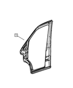 68009698AA - Body Sheet Metal Except Doors: Body Side Door Aperture, Right for Mopar Image