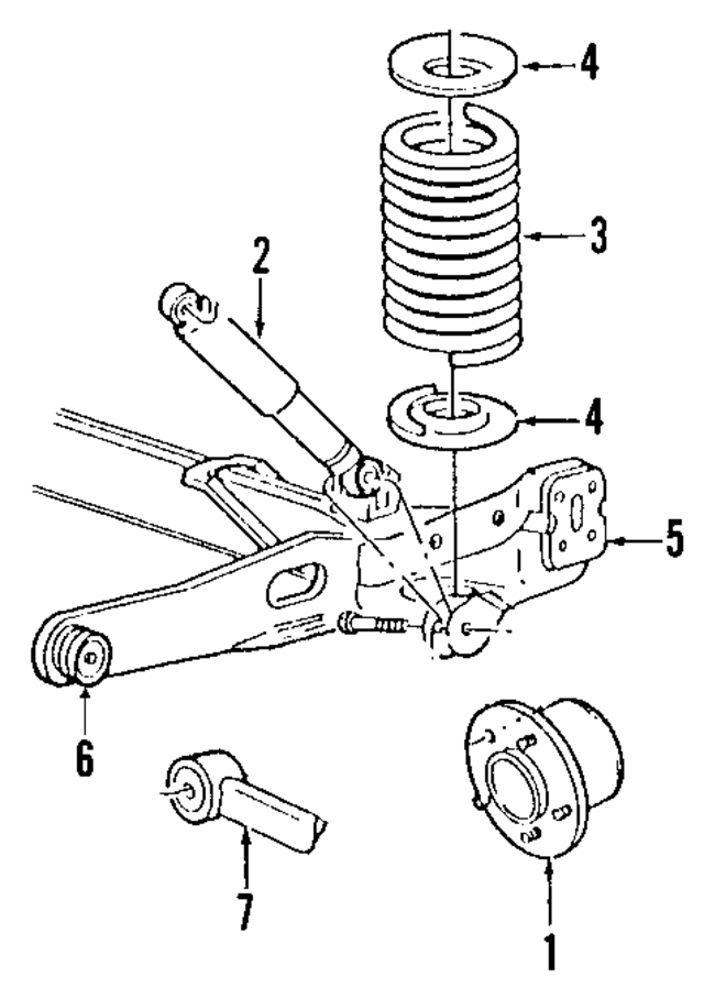 6F2Z5K792AA - : Bushings for Ford: Freestar | Mercury: Monterey Image