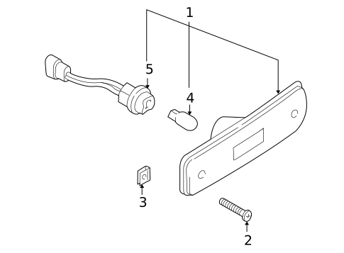 Side Marker Lamps for 2003 Suzuki Grand Vitara #0