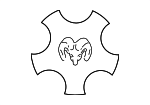 WG91PAKAA - : Center Cap for Chrysler: Sebring | Dodge: Stratus Image