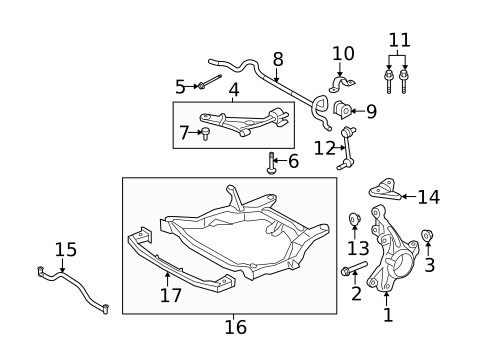 Suspension, Springs & Related Components for 2010 Ford Edge #0
