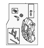 8V0615107E - Brakes: Caliper for Audi Image