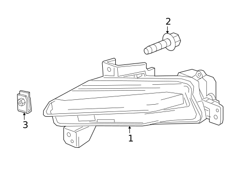 Daytime Running Lamp Components for 2019 Chevrolet Camaro #0