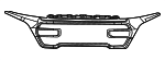 7KF42GXHAA - Body: Grille Assembly for Mopar Image