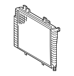 2025002203 - Belts &amp; Cooling: Radiator for Mercedes-Benz Image