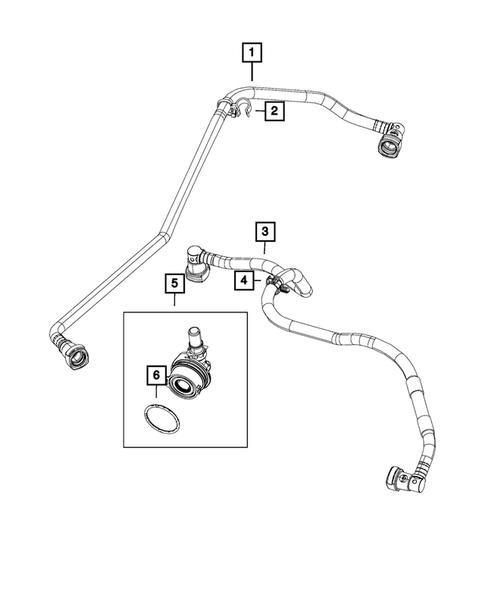 Crankcase Ventilation for 2019 Ram 1500 #0