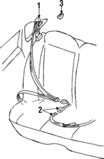 64650AA170EM - : Belt &amp; Retractor for Subaru: Legacy Image