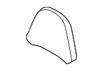 99752145800 - Body: Headrest Pad for Porsche: 718 Boxster, 718 Cayman, 718 Spyder, 911, Cayman Image