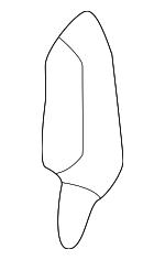 8D0837153 - Body: Inner Panel Wedge for Audi Image