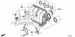 32746R40A00 - Engine: STAY, ENGINE HARNESS for Honda Image