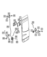6104136AA - Doors and Related Parts: Screw for Mopar Image