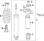 26511880 - Suspension: Shock for Buick: Enclave Image