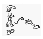 8157042040 - : Center High Mount Stop Light for Toyota: RAV4 Image