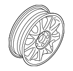 529103F000 - : Wheel, Alloy for Kia Image