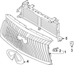 214217JA0A - : Shutter for INFINITI: QX80 Image