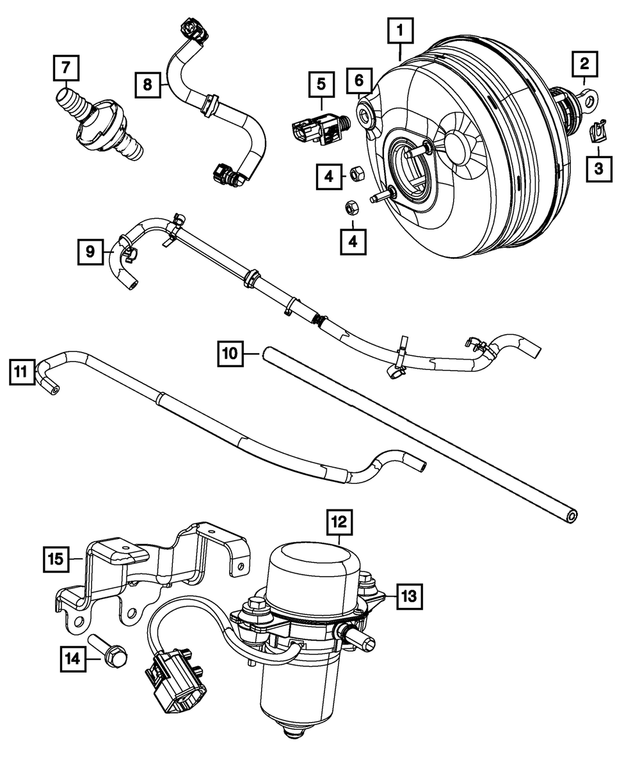 5183872AA - Brakes: Hex Lock Nut for Mopar Image