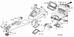 39600SW3505 - Chassis: LIGHTER UNIT for Honda Image