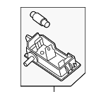 XDE000160 - Body: Glove Box Lamp for Land-Rover Image