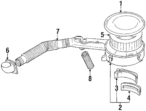 Filters for 1985 Mitsubishi Montero #0