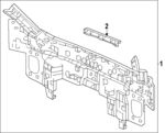 66100T52H01ZZ - : Rear Body Panel for Honda: Civic Image